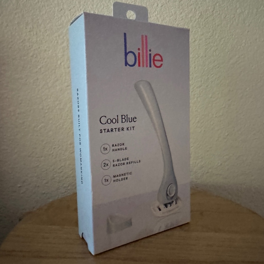 Billie - Cool blue razor kit